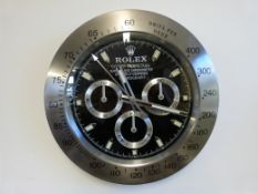 A Rolex Superlative Chronometer advertis