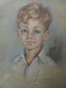 Mary Forestier Walker: Pastel portrait o