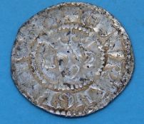 A hammered silver penny thought to be Ed