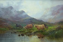 Daniel Sherrin (1868-1940): Oil on canva