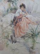 Three Gordon King prints 'Sitting Pretty