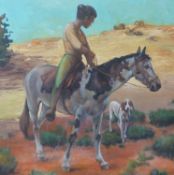 Joseph Henry Lynch (1911-1989): Oil on b