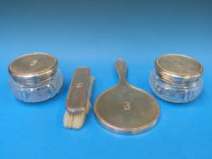 A hallmarked silver and yellow metal dre