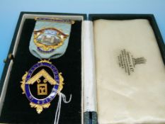 A cased 9ct gold Spencer & Co. Gwalia Lo