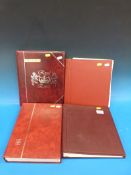 A stock book of Commonwealth stamps and