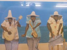 Two signed limited edition Dahike prints