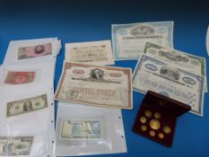 A cased UK Euro sample set to include a