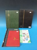 Four stockbooks of European stamps mainl