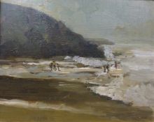 Phoebe G Tulloh: Impressionist oil on bo