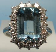 A white metal ring (believed to be plati