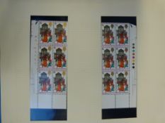 An album of GB pre-decimal mint commemor