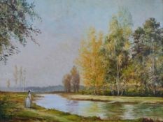 Joseph Henry Lynch (1911-1989): Oil on b