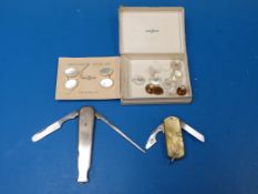 A hallmarked silver Dunhill pipe cleaner