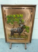 A retro kitsch Zimbabwe / Rhodesia coppe