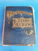 A Lincoln Album of all-world stamps, mai