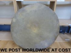 An Indian 19thC drum