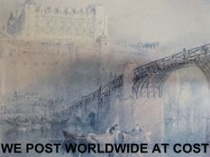 Set of six limited edition framed and mo