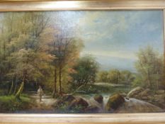 George Harris (1847-1915): Oil on canvas