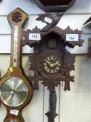 A Black Forest cuckoo clock c1950