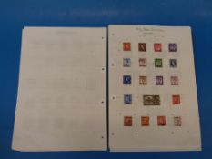 An envelope with GB stamps used abroad w