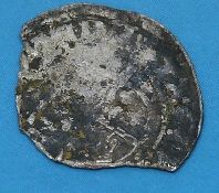 A Henry VIII coin, possibly half groat,