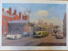 A folder of Eric Bottomley signed prints