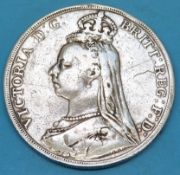 An 1890 Victorian crown