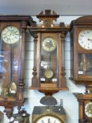 A German wall clock c1900 in the Vienna