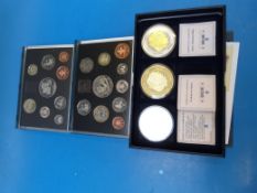 Three 52mm Royal Commemorative Medal coi