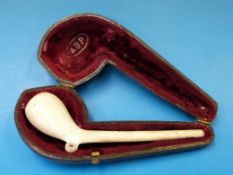 A cased clay pipe incorporating a stanho