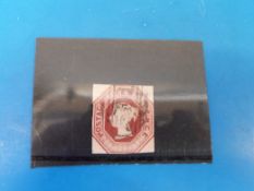 GB 1847-54 Embossed issues 10d brown use