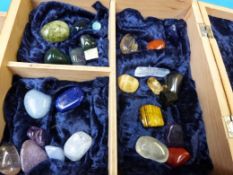 A large collection of semi-precious gem