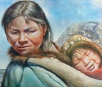 Joseph Henry Lynch (1911-1989): Acrylic