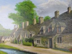 Ursula Lambert oil on canvas of Arlingto