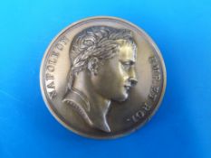 A Napoleon I medal coin, 41mm, approx 40