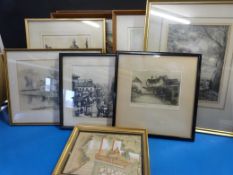 Frederick Lines (1809-1898): Pencil draw