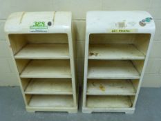 A pair of Castrol GTX point of display s