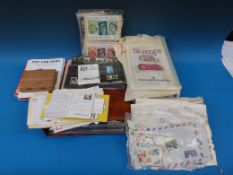 A collection of matched mint stamps, PHQ