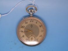 A gentleman's watch in Art Deco style wi