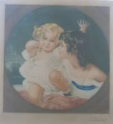 A signed Victorian sentimentalist proof