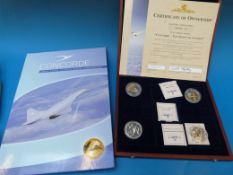 A deluxe wooden case containing five 'Ic