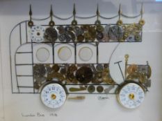 L Kersh, clock parts montage