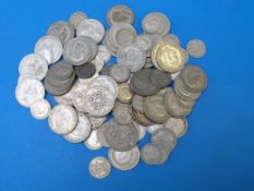 Approximately 664g of pre-1947 UK silver