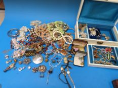 A collection of costume jewellery, Mirac