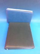 Two albums of GB first day covers