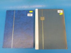 Two stockbooks of world and European sta