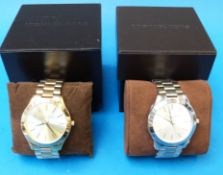 Two Michael Kors wristwatches, both in o