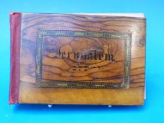 A small book with Tunbridge ware style c