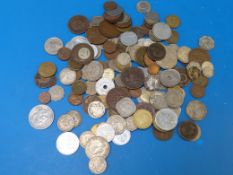A quantity of world coinage, 18thC onwar