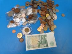 A quantity of UK sundry coinage, some si